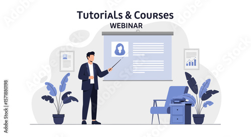 Engaging Online Courses And Webinars Presentation For Professional Development And Learning
