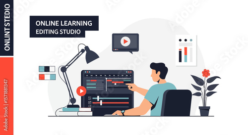 Engaging Online Video Editing Studio Environment For Creative Content Creation