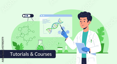 Engaging Scientific Tutorials For Biology Chemistry And Dna Learning Courses