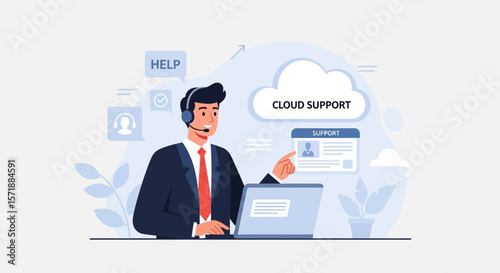 Dedicated Customer Support Specialist Providing Cloud Based Technical Assistance