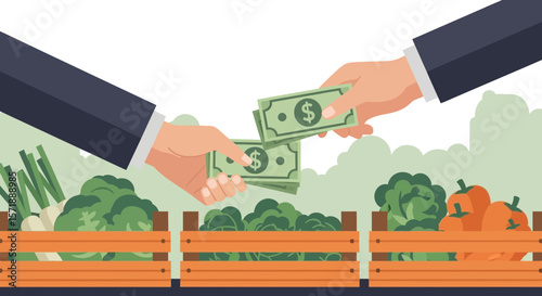 Fair Trade Organic Local Farming Fresh Produce For Sustainable Economy Growth