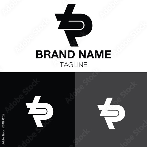 LP logo design vectors, LP logo, LP monogram, LP design vectors, LP logo design ideas, LP design collection.