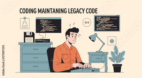 Software Developer Facing Complexities While Maintaining Legacy Code System