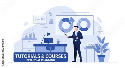 Professional Financial Advisor Coaching Tutorials And Courses Presentation