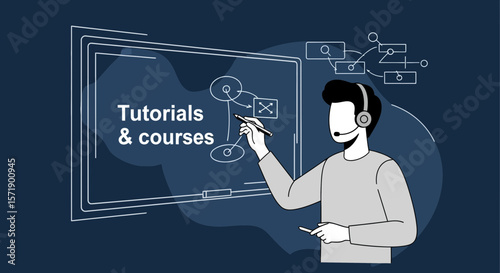 Online Education Platform Promoting Interactive Tutorials And Courses Delivery With Technology