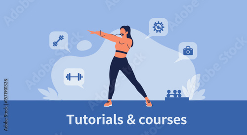 Online Fitness Tutorials With Instructor For Strength And Flexibility Sessions