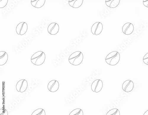 Abstract Pattern Of Circles In Black And White