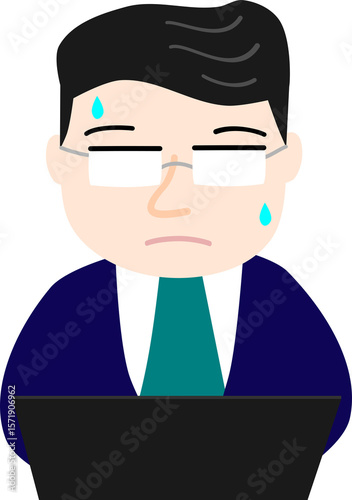 困っている人