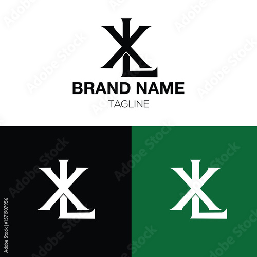 XL logo design vector, LX logo design templates, Creative XL logo design vectors, Creative LX vector designs