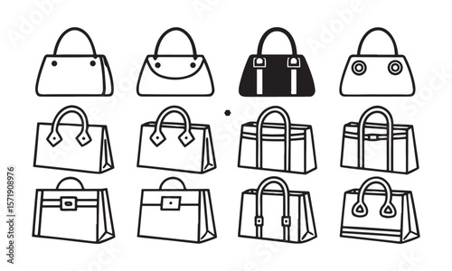 Handbags and luggage styles purse tote bag