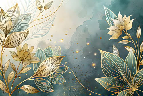 abstract floral background
