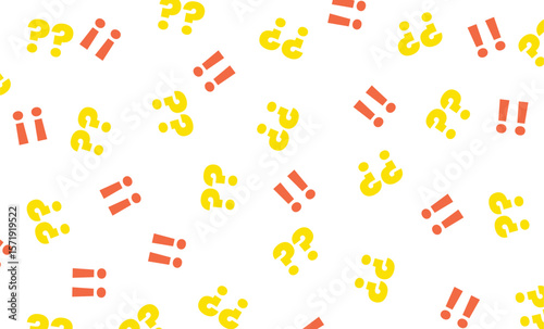 Design background with question mark unique abstract