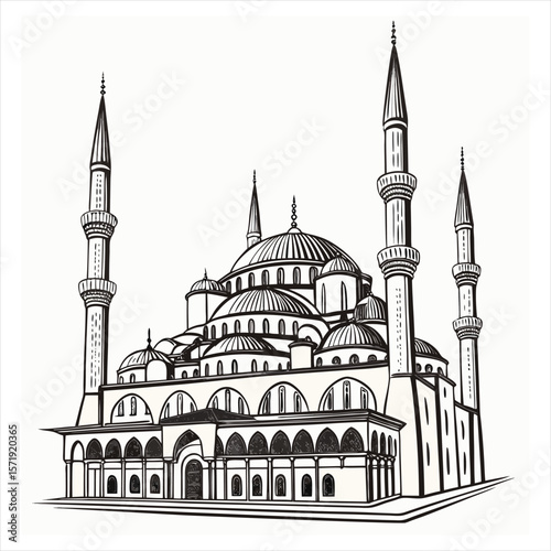 blue mosque Istanbul Turkey