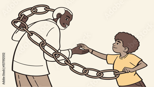 Generations Connecting: Passing Down Heritage and Breaking Symbolic Chains of the Past