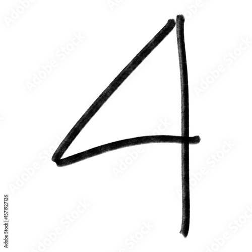 hand drawn unique ugly doodle abjad font numeric