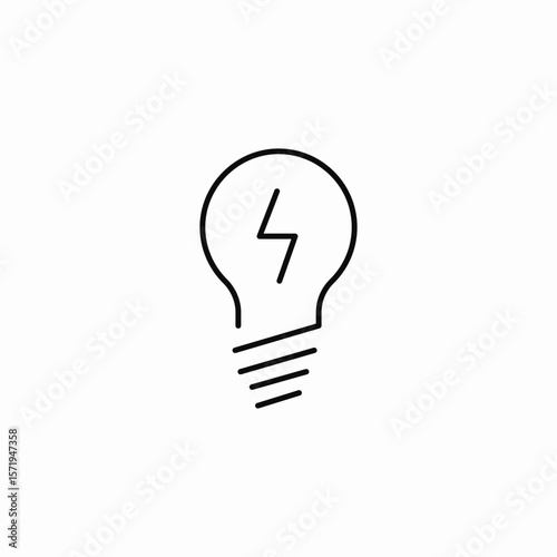 energy innovation icon sign vector