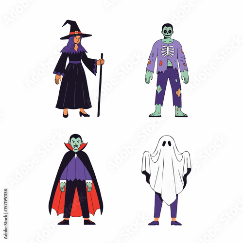 Variety of Halloween Costumes – Scary, Funny, Cute, Pretty, and Spooky Styles