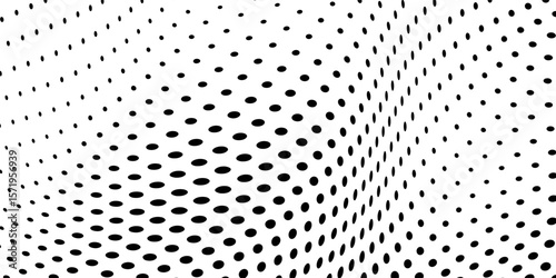 grunge Halftone white and black dots pattern and black gradient grunge texture background. Dotted line comic sport style vector illustration