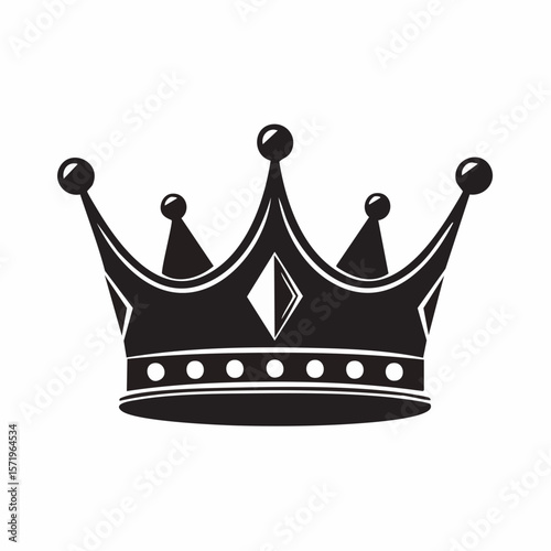 set of crowns vector