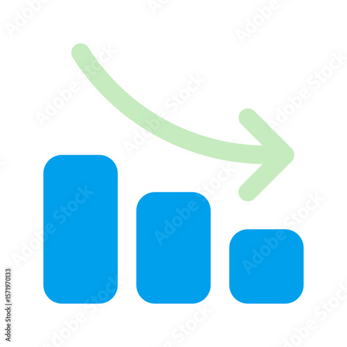 loss duo tone icon