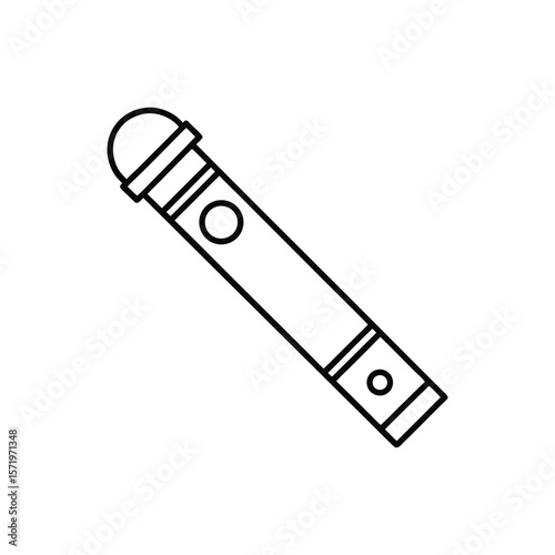 thermometer on white