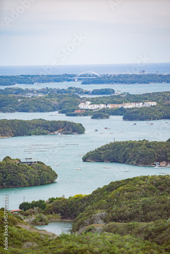 Wallpaper Mural 三重県志摩市　横山展望台からの伊勢志摩の風景 Torontodigital.ca