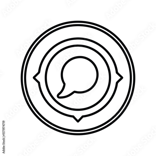 vector illustration of a icon