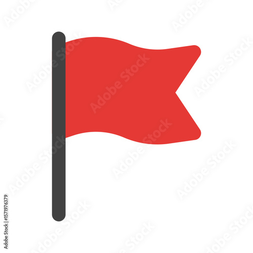 goal flat icon