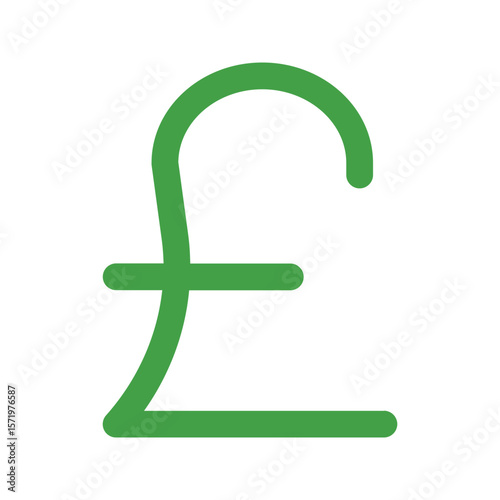 pound flat icon