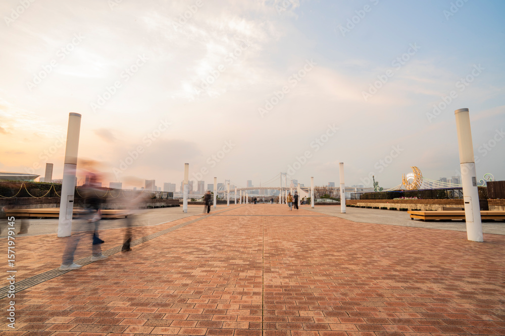 Fototapeta premium 東京 お台場からの風景