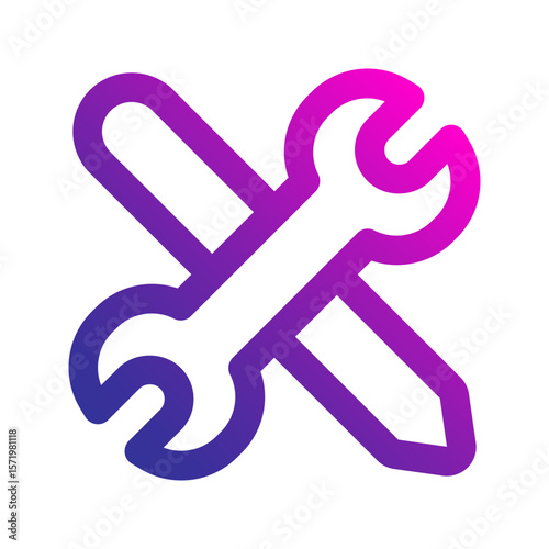 skills gradient icon