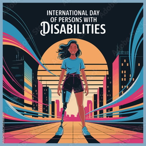 "Celebrate inclusivity and raise awareness for persons with disabilities on International Day of Disabilities."
