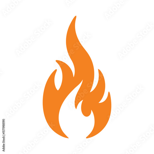 set of fire flames