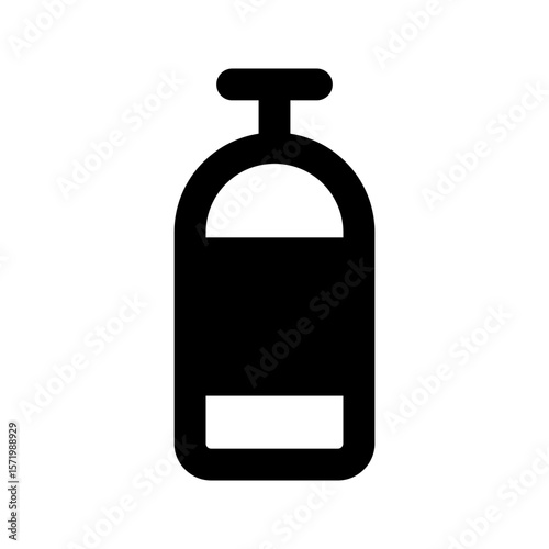 oxygen tank line icon
