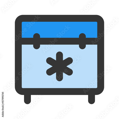 ice outline fill icon