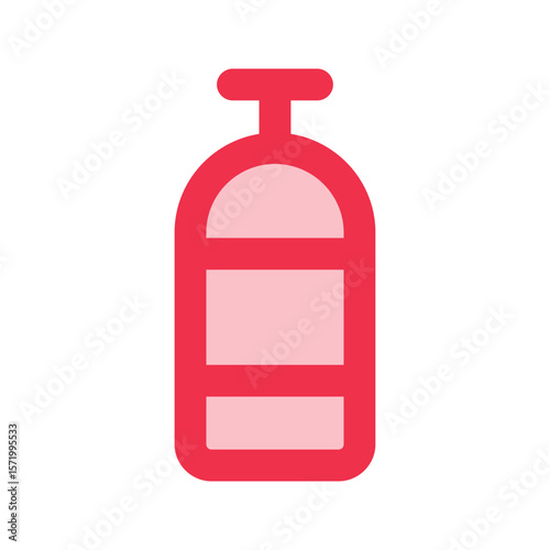 oxygen tank outline fill icon