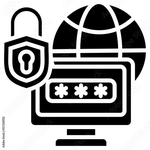 Vpn Connection glyph icon