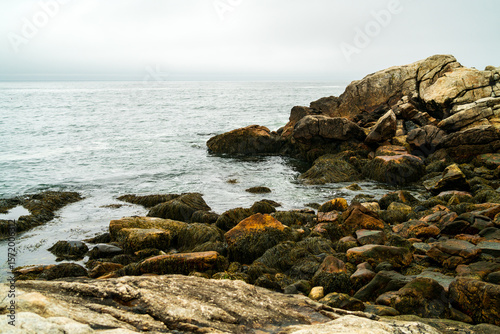 Fototapeta Naklejka Na Ścianę i Meble -  Reid State Park in Georgetown, Maine