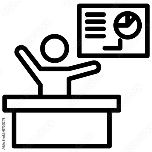 mentorship programs  line icon