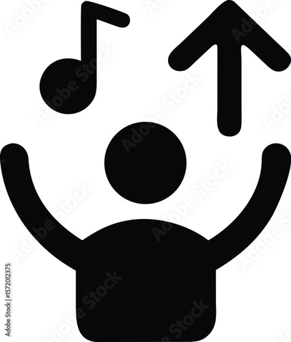 upbeat icon