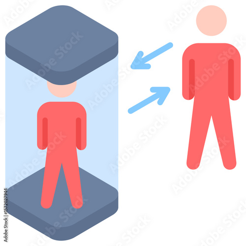 Quantum Teleportation Icon