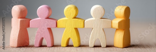 Professional Nutrition Counseling and Social Support Concepts with Colorful Figures Authentic Community Care for Inclusive Healthcare Marketing and Social Campaigns