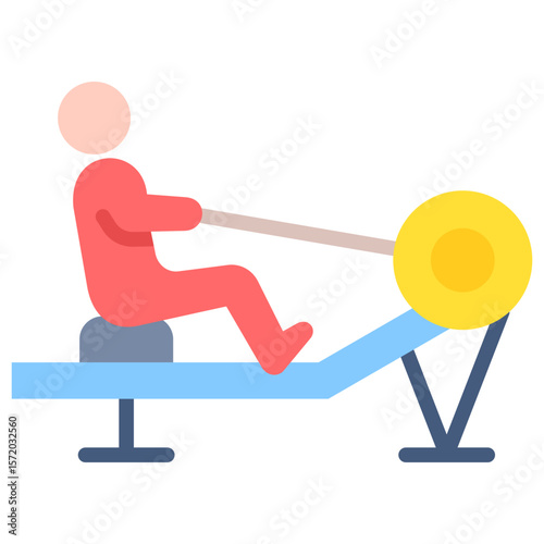 Rowing Machine Icon