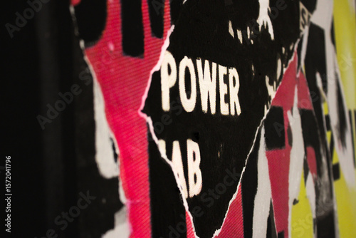 power abstract colorful