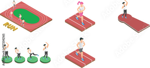 isometric activity stadium event sports activity