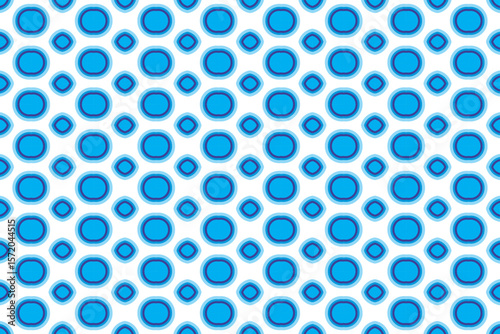 Abstract Pattern On Blue Color