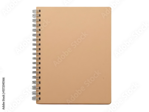 Craft Spiral Notebook Isolated