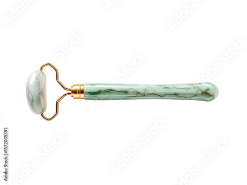  Jade Facial Roller Isolated
