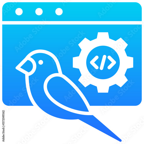 Blue-Green Deployment Icon
