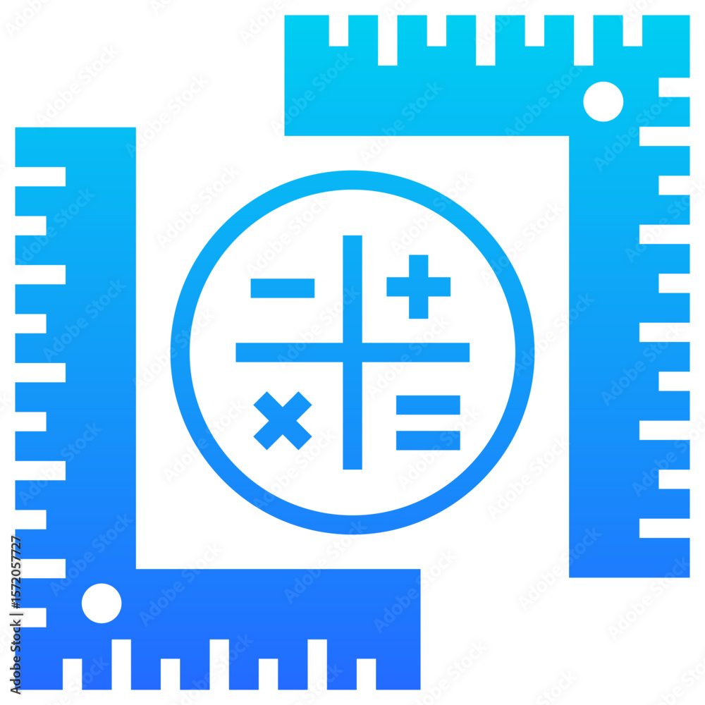 Obraz premium Mathemathics Icon